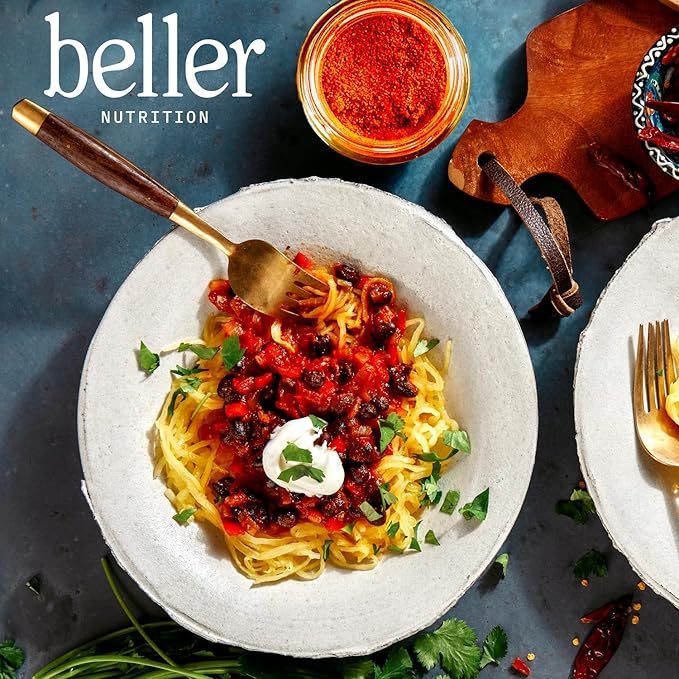 Beller Nutrition Tex Mex Organic Ancho Chili Powder Spice Blend Seasoning | 2 oz | Mexican Seasoning with Ground Ancho Powder, Paprika, Cumin, Ceylon Cinamon & More | Use as Taco Seasoning & Rib Rub