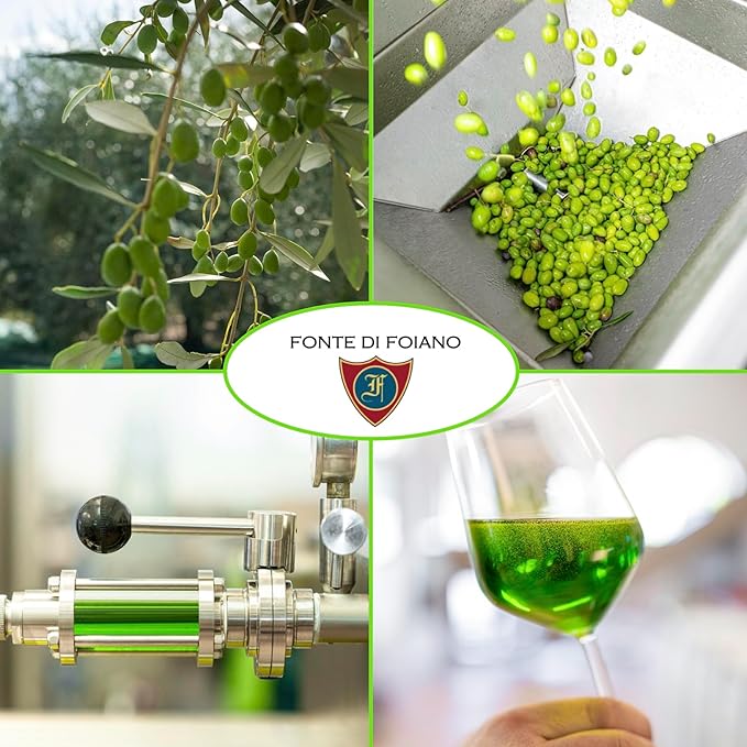 WellEatable Tuscany 650 mg/kg Polyphenol Rich Extra Virgin Olive Oil from Italy, Award Winning Producer, Early Harvest, First Cold Pressed, Peppery, Smooth, Drinking and Finishing Use, 16.9 fl oz