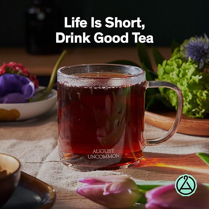 August Uncommon Painted Desert Black Tea ??Spicy and Rich Blend with Notes of Mexican Chili, Cinnamon, and Dark Cocoa ??Loose Leaf Tea Caffeinated for Daily Enjoyment in a Resealable Pouch (1.75oz)