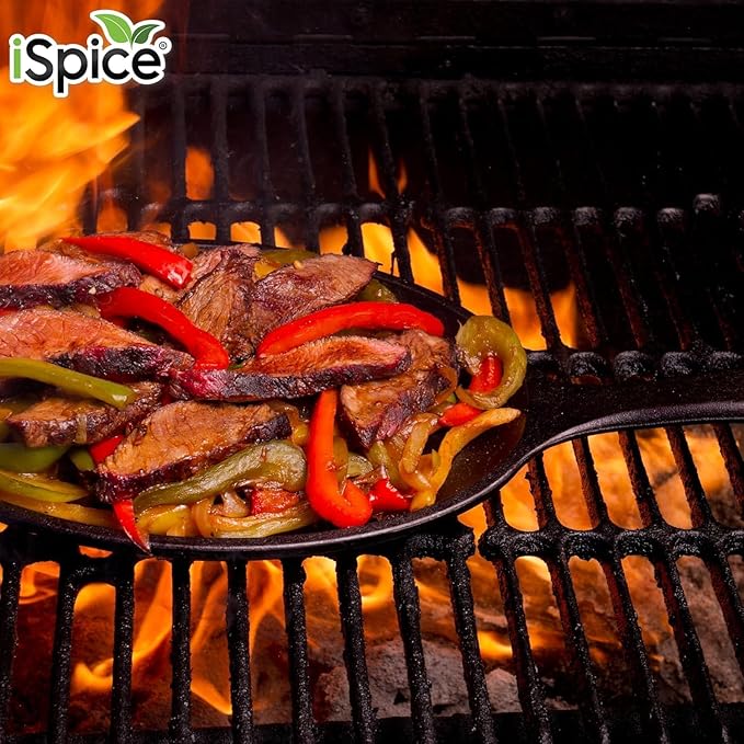 iSpice FAJITA SEASONING | All-Natural, Non-GMO, Gluten-Free, Keto friendly Seasoning | 10.2oz (289g)