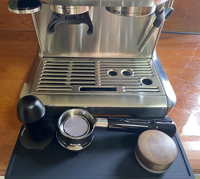 58mm Bottomless Portafilter for Breville BES900XL, BES920XL, BES980XL, BES990BSS Espresso Machine with Filter Basket-Plastic Handle