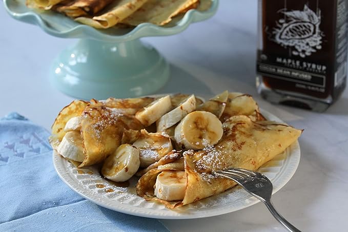 Runamok Cocoa Infused Maple Syrup - Authentic & Real Vermont Maple Syrup | Nature's Best Sweetener | Beverages, French Toast, Pancakes Maple Syrup | 8.45 Fl Oz (250mL)