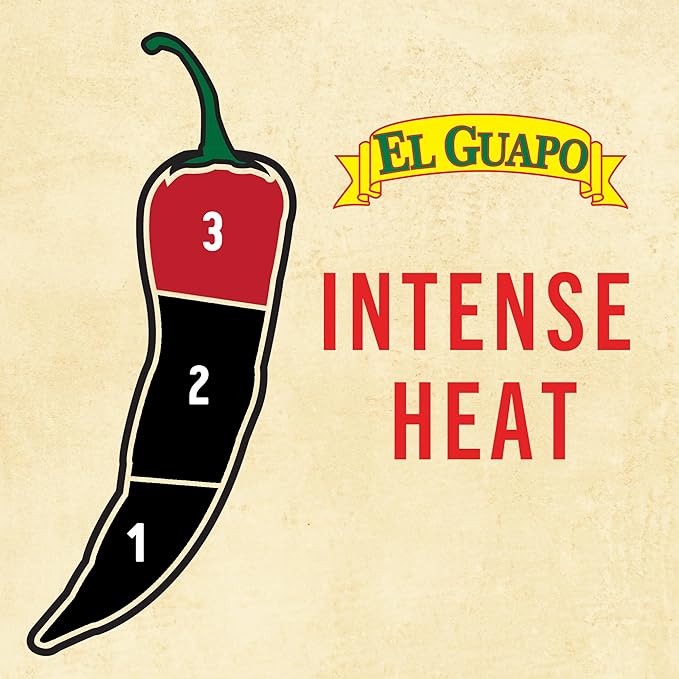 El Guapo Chile Pods Variety Pack, Hispanic Ingredients, Mexican Chiles, Includes Whole Guajillo, Pasilla Ancho, and Arbol, 12 oz
