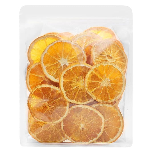 iGAOZM Dried Orange Slices,Dehydrated Oranges Slices For Cocktails,7.05oz/200g,No Sugar Added No Additives, Dried Citrus Fruit wheel For Drinks,Cakes,Citrus Garnish