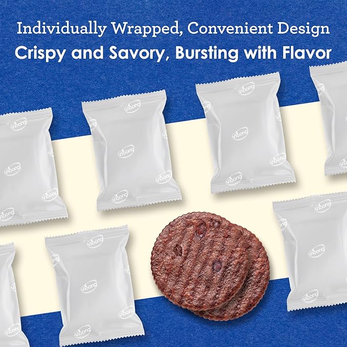 Vloong Cocoa & Chocolate Sweet Snack Cracker, Baked Crisp Cookie Thins with No Artificial Flavors, Healthy Snacks (3 PACK,18.9 Ounce)