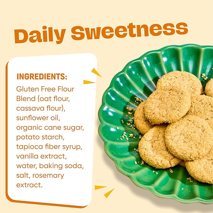 Partake Gluten Free Vanilla Wafers Cookies - Vegan - Free From the Top 9 Allergens Including Dairy, Wheat, Soy, Eggs, & Peanuts - Non GMO - Safe School & Office Snack (3 Pack, 7oz Boxes)