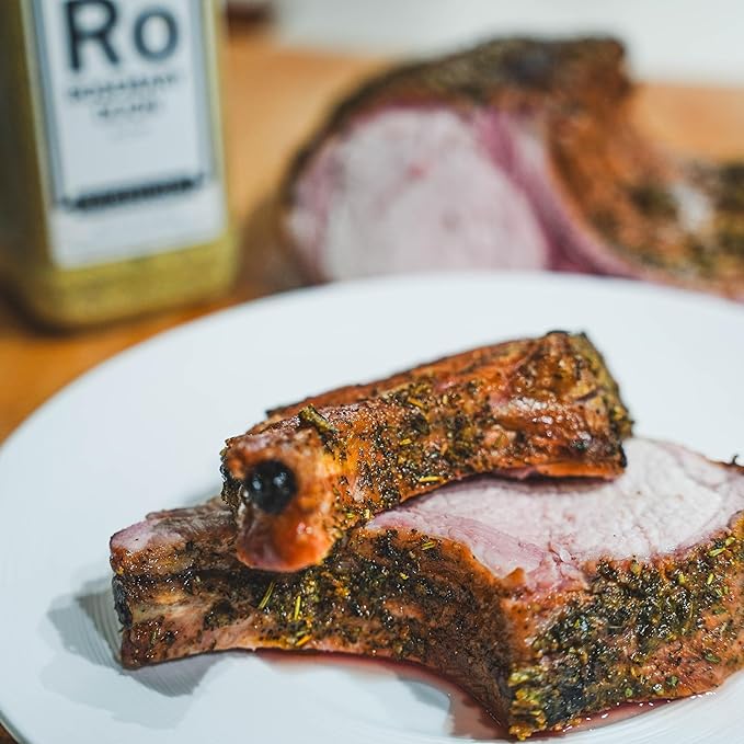 Spiceology - Rosemary Dijon Spice Blend - All-Purpose Rubs, Spices and Seasonings - Use on: Dressings, Sauces, Turkey, Lamb, Asparagus, Pork Loin, Popcorn, Chicken, Potatoes, or Prime Rib - 20 oz