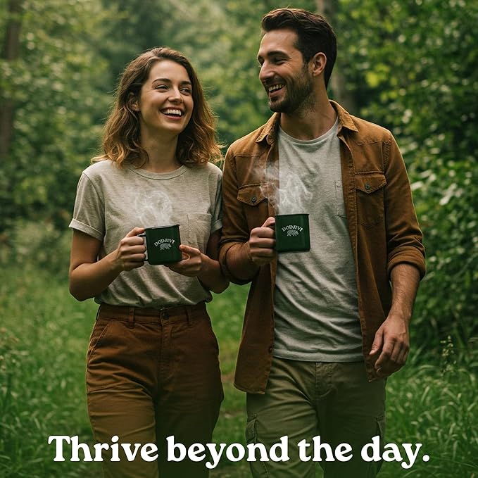 Dodjivi Organic Reishi Mushroom Coffee, Sustained Energy & Focus, Instant Coffee, Arabica with Adaptogenic Herbs, Sugar-Free, Vegan, Keto-Friendly, Low-Acid, Smooth Taste, 30 Sticks Bag