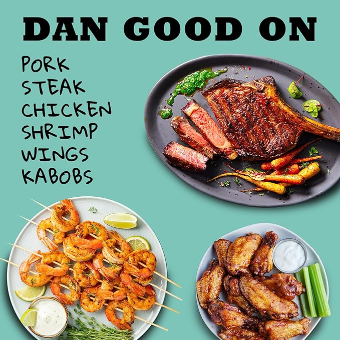 Dan-O's Outlaw Seasoning 3 Bottle Combo - Sweet & Tangy BBQ, Spicy BBQ, and Sweet Caribbean