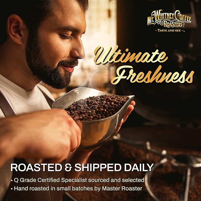 Mt. Whitney Guatemala Adiesto Cooperative Organic Low Acid - Whole Bean Coffee (Whole, 5 lb)