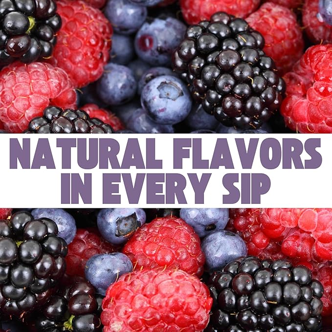 No Cap! Healthy Soda Alternative, Zero Sugar, No Calories, Caffeine Free, Vegan, Gluten Free, For Kids, Teenagers & Adults,12 Oz Cans, 12 Pack, Bussin Berry, Tangy Orange, Strawberry Dream (OG Pack)