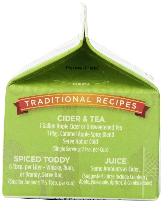Aspen Mulling Cider Spices, Caramel Apple Blend, 5.65-Ounce Cartons (Pack of 9)