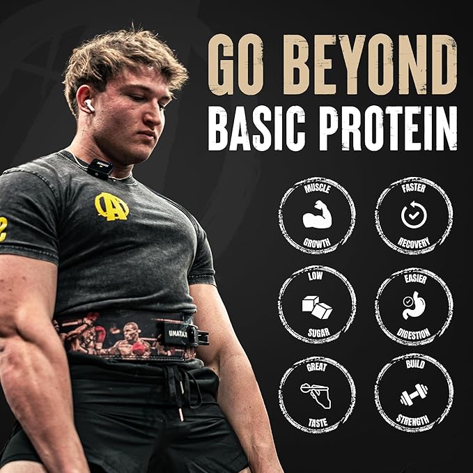 Animal Whey Isolate Protein Powder - Loaded for Pre & Post Workout Muscle Builder and Recovery with Digestive Enzymes for Men & Women - 25g Protein, Great Taste, Low Sugar - Vanilla 10 lbs