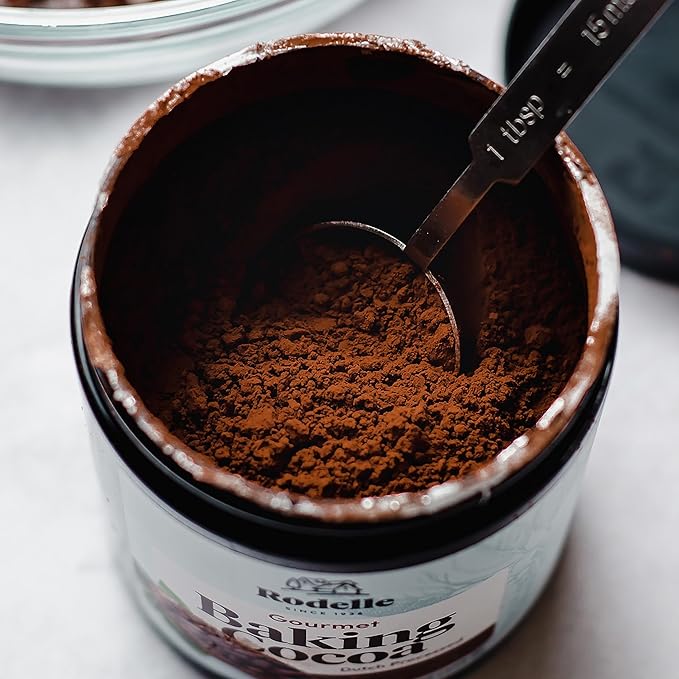 Rodelle Baking Cocoa, Gourmet, 8 Oz