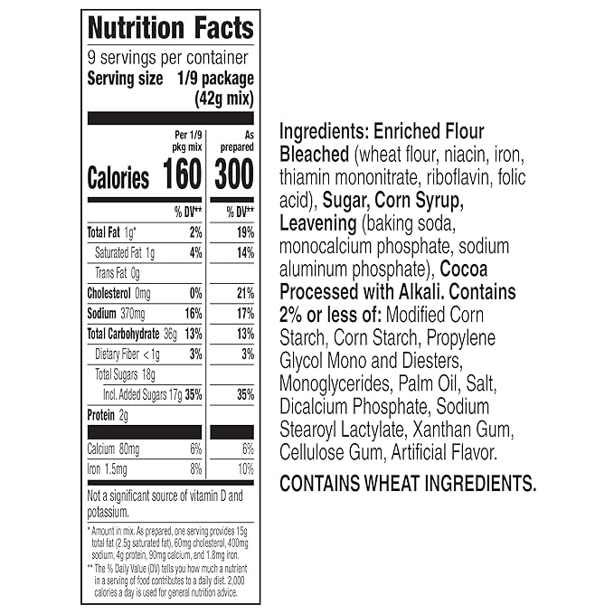 Betty Crocker Delights Super Moist German Chocolate Cake Mix, 13.25 oz. (Pack of 12)