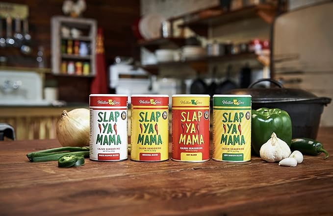 Slap Ya Mama Original Blend Cajun Seasoning - 32 oz, Pack of 3, All Natural, MSG Free, Kosher - Authentic Louisiana Flavor
