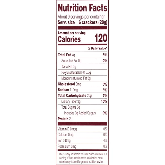 Back to Nature Cracked Black Pepper Whole Wheat Crackers - Dairy Free, Non-GMO, Made with Whole Grain Wheat & Sea Salt, Delicious & Quality Snacks, 8.5 Ounce