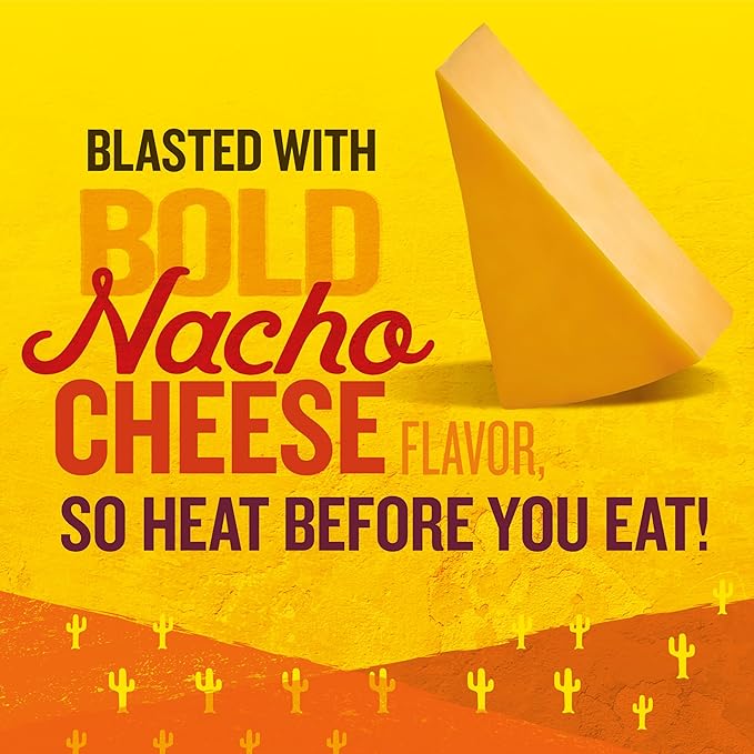 Old El Paso Stand 'N Stuff Bold Nacho Cheese Flavored Taco Shells, 10-count (Pack of 6)