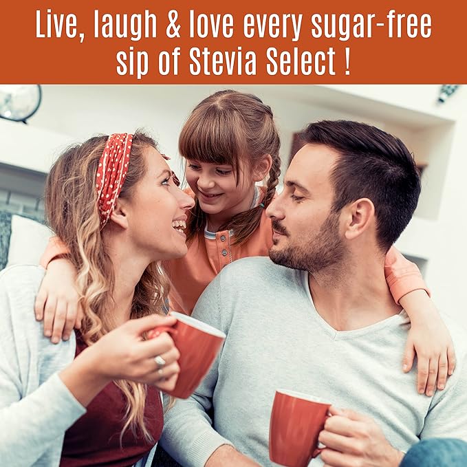 Stevia Select Caramel Flavored Liquid Stevia ??Zero Calorie Coffee, Tea, Drink & Baking Sweetener, All-Natural, No Erythritol, Keto-Friendly Sugar Alternative, 300 Servings ??2 Oz