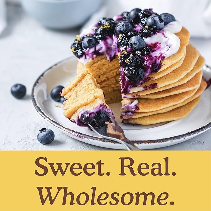 Simple Mills Almond Flour Pancake & Waffle Mix, Original - Gluten Free, Plant Based, Paleo Friendly, Breakfast 10.7 Ounce (Pack of 6)