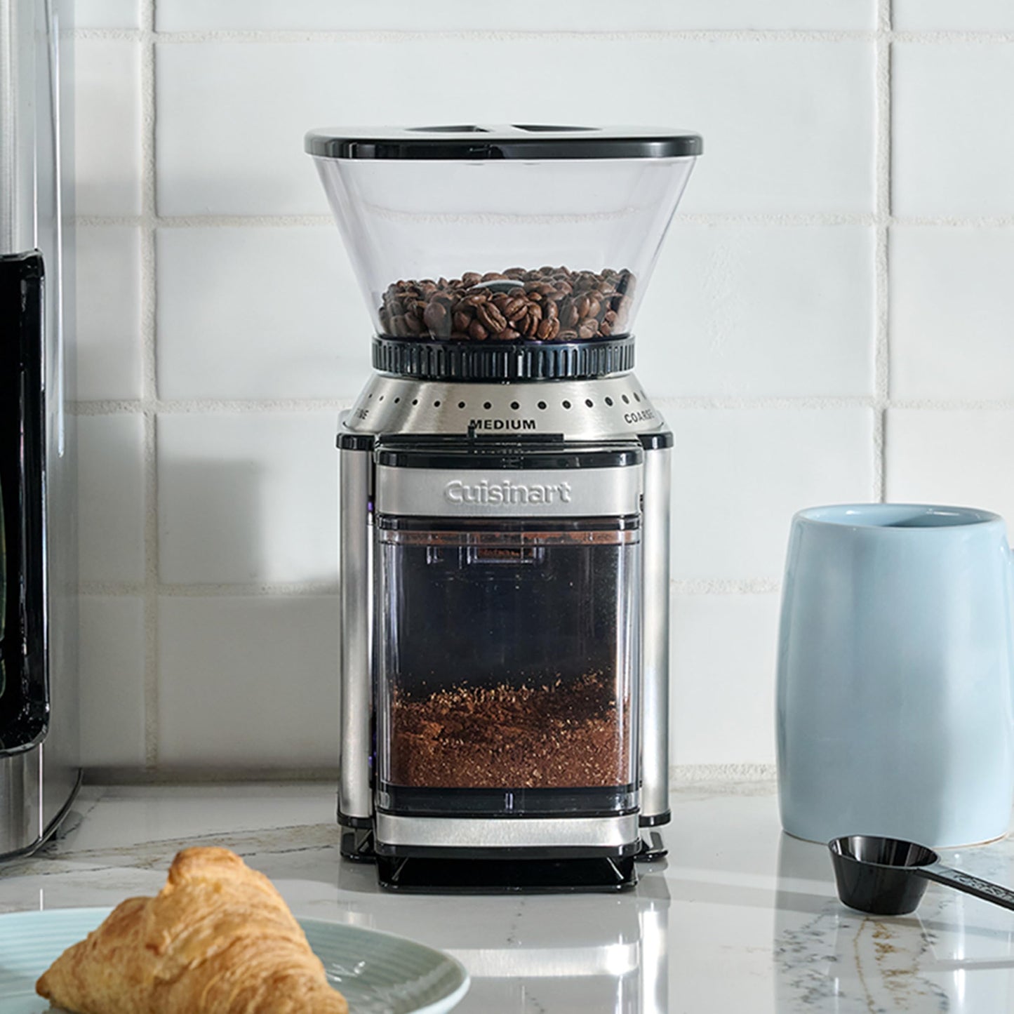 Cuisinart Electric Burr Coffee Grinder, 18-Position Selector, 4-18 Cups