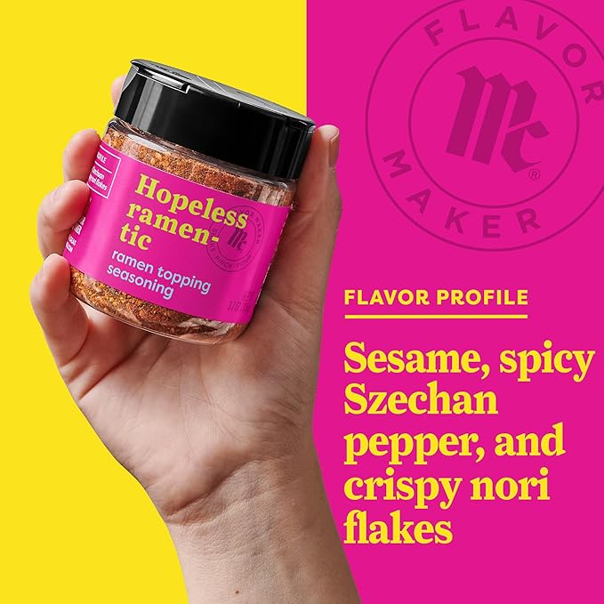 McCormick Ramen Topping Seasoning, Flavor Maker, 3.7 oz