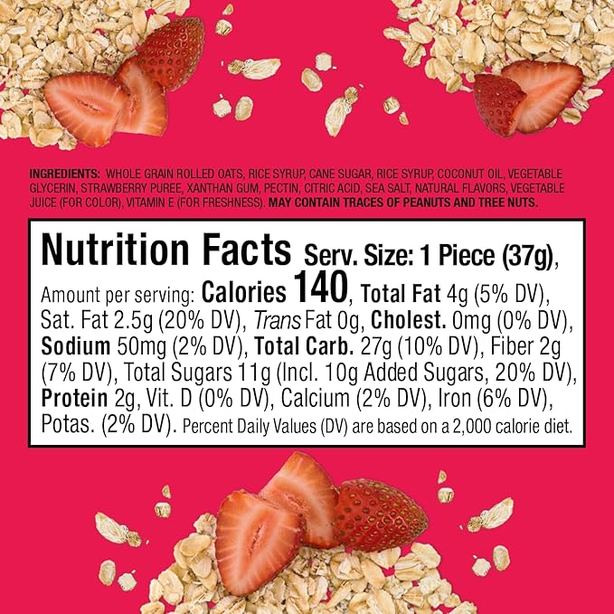 Bobo's Oat Bites Stuff'd Variety Pack (Strawberry, Lemon Poppyseed, and Apple Pie) Pack of 30 (1.3 oz Bites) 10 of each, Gluten Free Whole Grain Rolled Oats