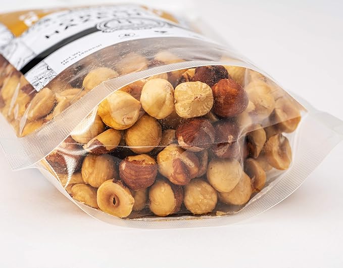 Oregon Farm To Table Hazelnuts from Premium Growers - Dry Roasted - Natural Roasted ??Kosher Certified - 1 LB bag