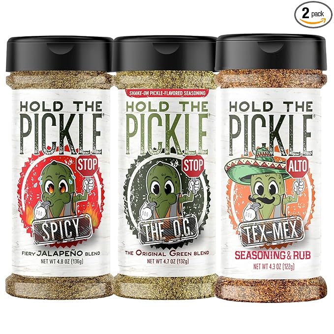 Hold The Pickle Bundle with Spicy, O.G. and Tuesday Dill Pickle Seasoning