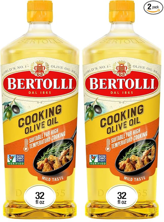 Bertolli Cooking Olive Oil, 32 fl oz (Pack of 2)