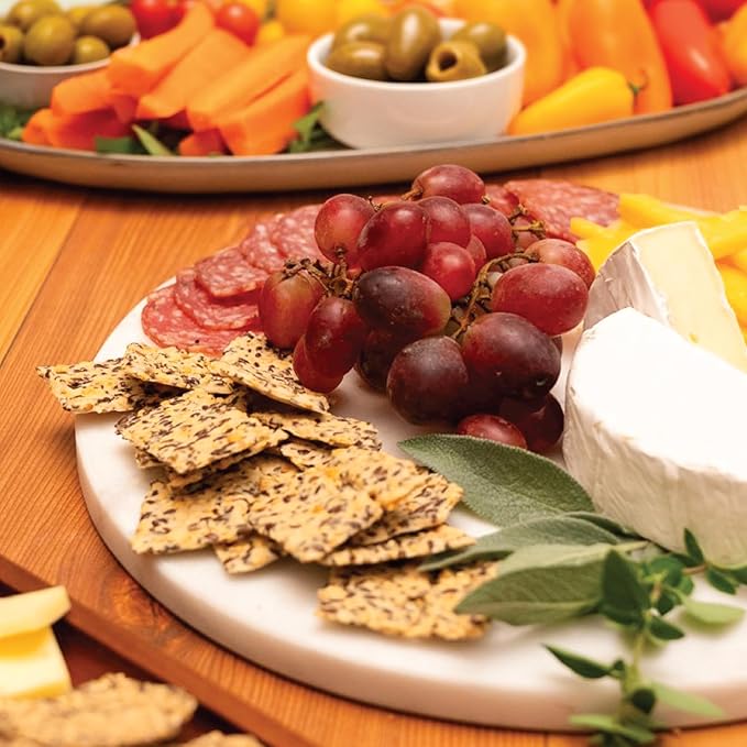 Julian Bakery® Organic Seed Crackers - Parmesan 4oz | Gluten Free and Organic Certified | Grain Free | Low Carb (3PACK)