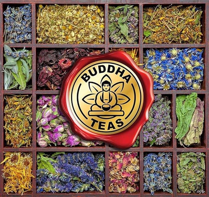 Buddha Teas Organic Astragalus Root Tea | 18 Bleach-Free Tea Bags | Made in the USA | Caffeine-Free | No GMOs