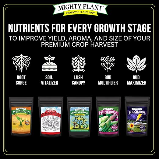 Bloom Booster Flowering Enhancer & Heavy Harvests – High-Density PK Formula – BudCharge 0-50-32 | Ideal for Fruit & Flower Production (1, Pounds)