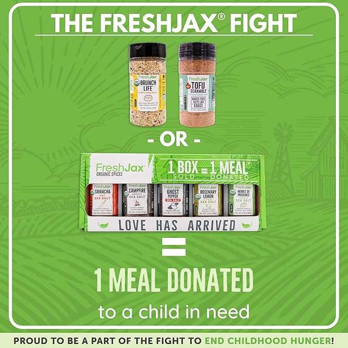 FreshJax Organic Burger Seasoning (5.5 oz) ??All-Purpose Hamburger Spice Rub for Grilling, BBQ, Steak, Smash Burgers & Beef