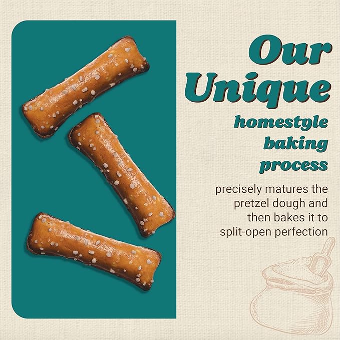 Unique Snacks Original Pretzel Shells, Delicious Homestyle Baked Snack Bag, Vegan, OU Kosher, and Non-GMO Food, No Artificial Flavor, 10 Oz. Bag, Pack of 12