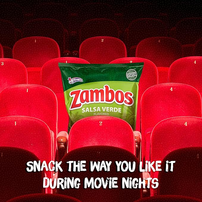 Zambos Plantain Chips Salsa Verde (Pack of 4)