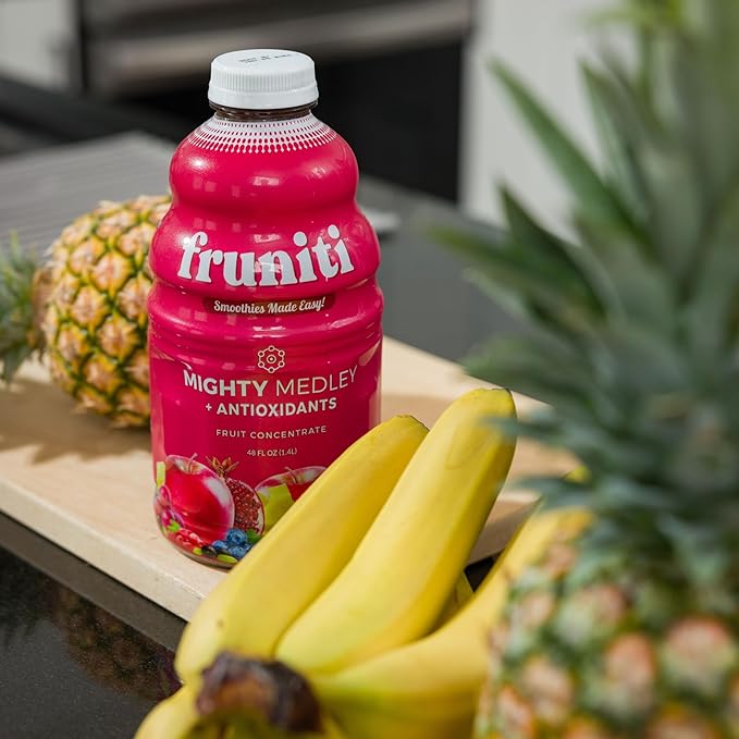 Fruniti Superfruit Medley Smoothie Mix - Antioxidant All-in-One Delicious - Tumeric, Acai, Goji