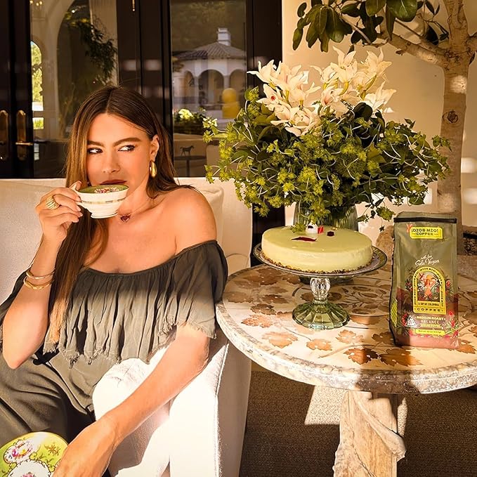 Dios Mio Coffee by Sofia Vergara, Medium Roast, Whole Bean Premium Colombian Coffee, 12 Ounce Bag (Pack of 2)