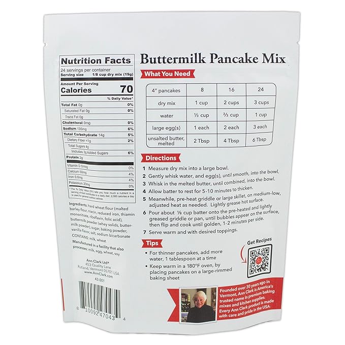 Ann Clark Buttermilk Pancake Mix, 16 oz