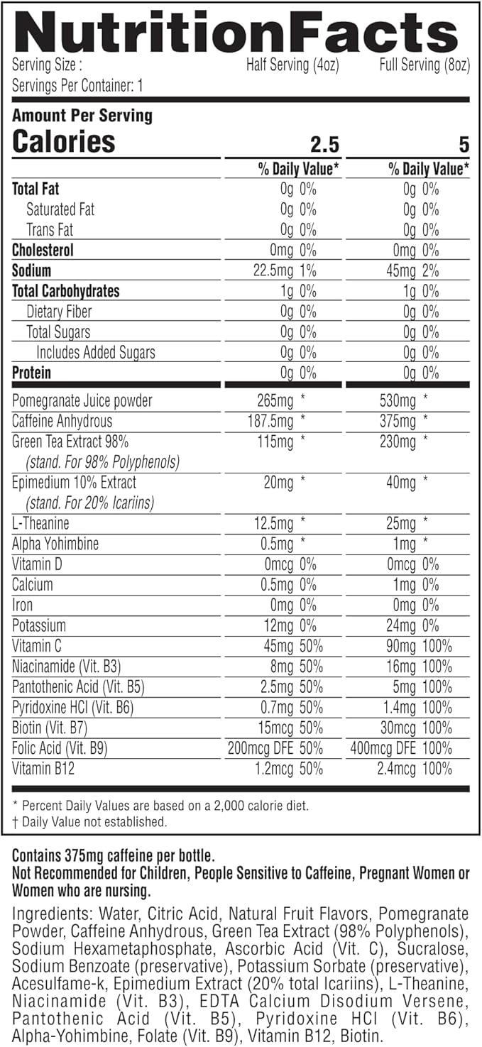 Steel Revit Xtreme Energy Drink Pineapple 8oz (12-Pack) | 375mg Caffeine, 7 Essential Vitamins| Sugar-Free, Resealable Cap, All-Day Energy