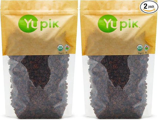 Yupik Raisins, Organic California Flame, 2.2 lb, Non-GMO, Vegan, Gluten-Free (Pack of 2)