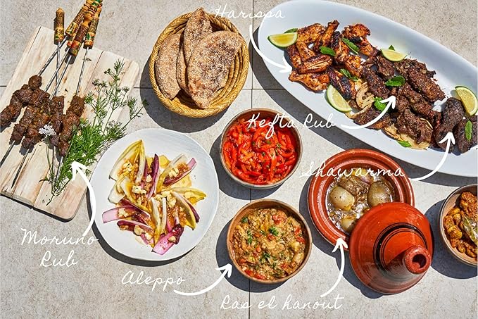 Villa Jerada, Shawarma Premium Seasoning - Aromatic Middle Eastern Spice Blend (Wonderful For Chicken, Beef, Lamb), 1.76 oz (SHAWARMA 1 JAR)