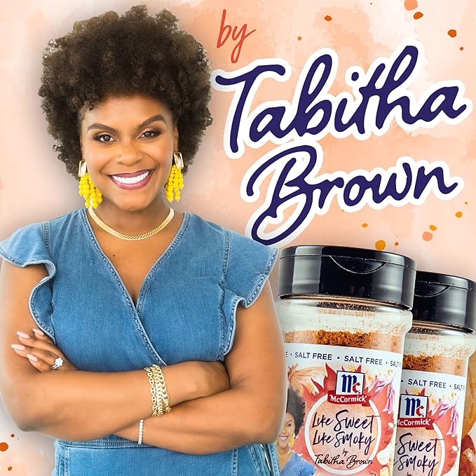 McCormick Like Sweet Like Smoky All Purpose Seasoning by Tabitha Brown, 5.5 oz (Pack of 6)