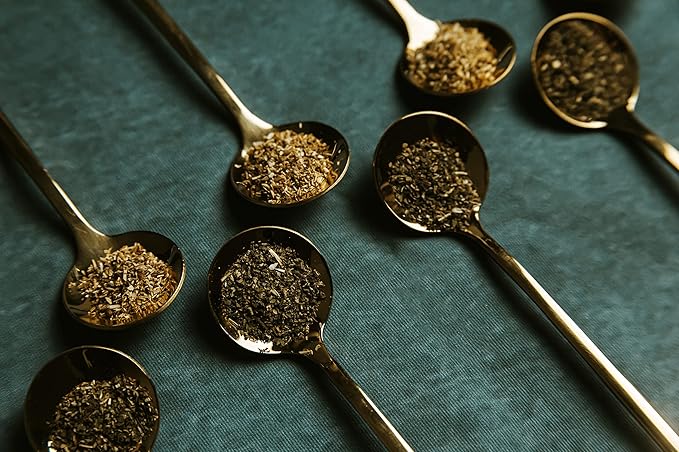 Organic Chai Masala 2 Oz, 57gm, Tea Spices, Indian Chai Masala, DipSomeTea, 100% Natural Pure Ingredients, Cardamom, Ginger, Pepper, Ceylon Cinnamon, Nutmeg, Mace, Cloves, Tulsi, Star Anise, Mulethi, Root Pipali, Bay Leaf, Cassia Leaves