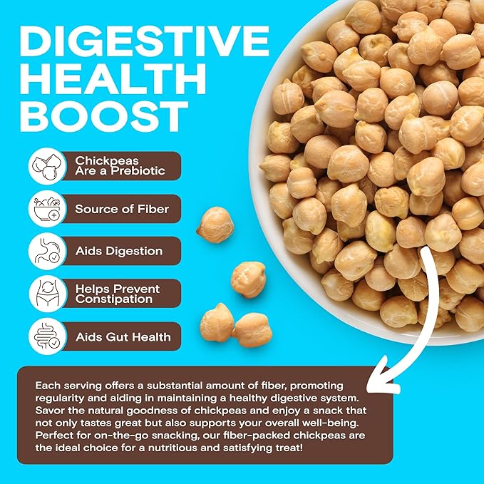 BIENA Chickpea Snacks - Crunchy Roasted Chickpeas - High Fiber Vegan Protein Snack for Adults & Kids - 6-Pack, 5 oz Bags - BBQ, Habanero, Honey Roasted, Lil' Bit of Everything, Sea Salt, Rockin' Ranch