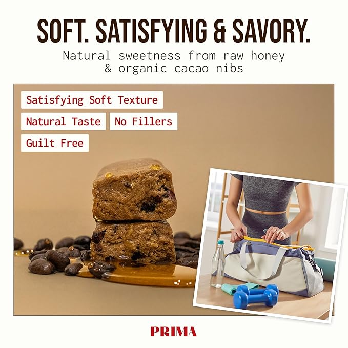 PRIMA ANCESTRAL PROTEIN BAR Grass Fed Protein Bars, 7 Pack ??Animal-Based Protein Bar with Beef Tallow, Raw Honey, Seed Oil Free, Low Carb, Gluten-Free ??Healthy, Energy Snacks for Clean Lifestyle (7 Pack, Salted Caramel)
