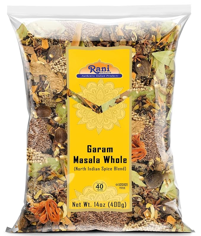 Rani Garam Masala Indian 11 Whole Spices Blend 14oz (400g) ~ All Natural, Salt-Free | Vegan | No Colors | Gluten Friendly | NON-GMO | Indian Origin