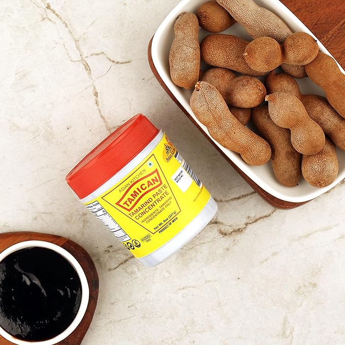 Asian Kitchen Tamarind Concentrate 8oz (227g) ~ Gluten Free, No added sugar | All Natural | Vegan | NON-GMO | Kosher | No Colors | Indian Origin