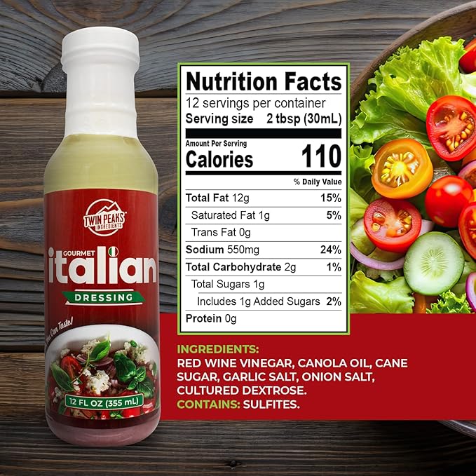 Twin Peaks Protein Puffs & Italian Dressing Starter Pack ??Low Carb, Keto-Friendly, High Protein, Gluten-Free Snack