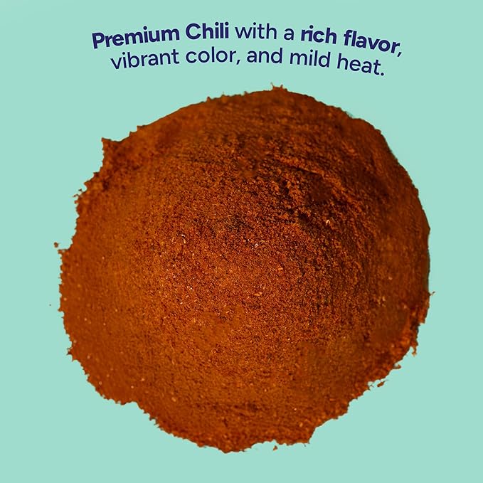 Fadwa Masala Mild Red Chili Powder - 4.5 oz Jar, Salt & Sugar Free, Non-Spicy Authentic Desi Spices for Pakistani & Indian Cooking - No Artificial Ingredients - Gluten Free